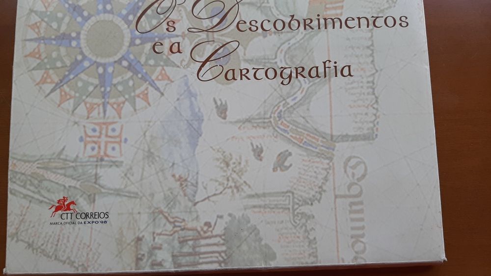 Descobrimentos e a Cartografia 10 postais e 10 subscritos