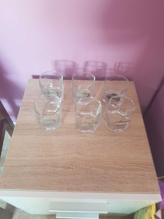 6 Copos de Whisky Cristal