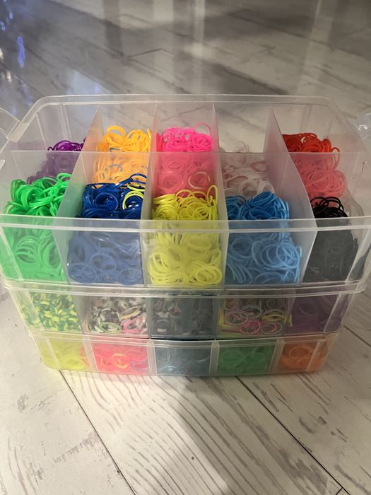 Zestaw gumek looms XXL