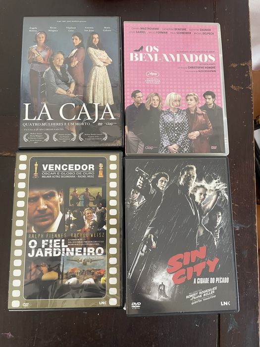 Vários dvds de filmes
