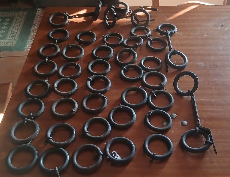 Argolas grandes para cortinados