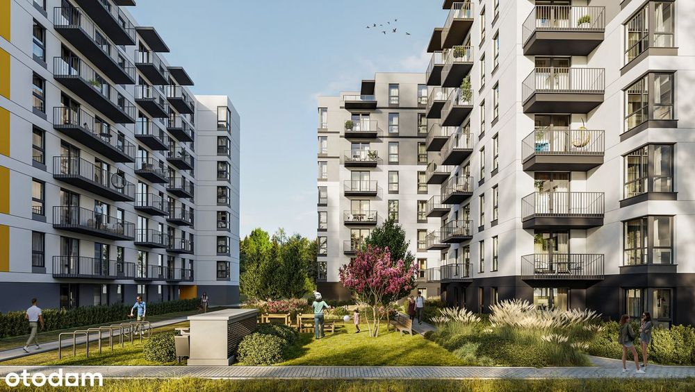 2-pokojowe mieszkanie 56m2 + balkon Bezpośrednio