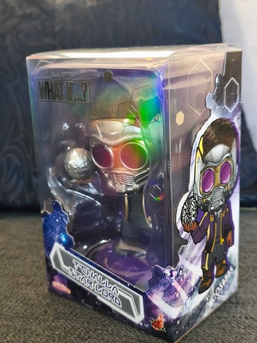 T'Challa Star-Lord 10 cm - What If... Cosbaby Bobble Head