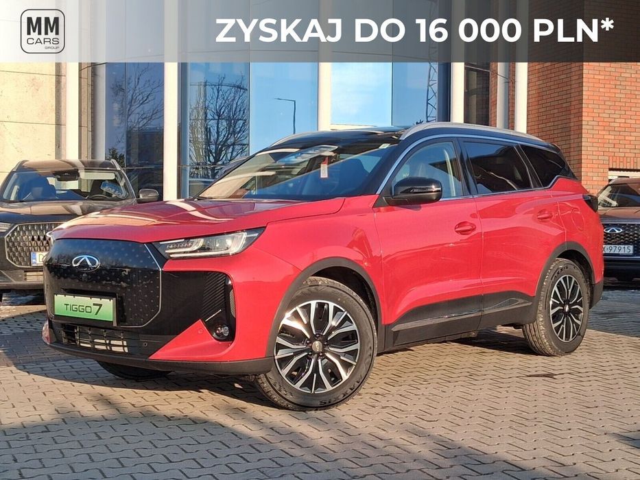 Chery Tiggo 7 Prestige PHEV dostępny od ręki