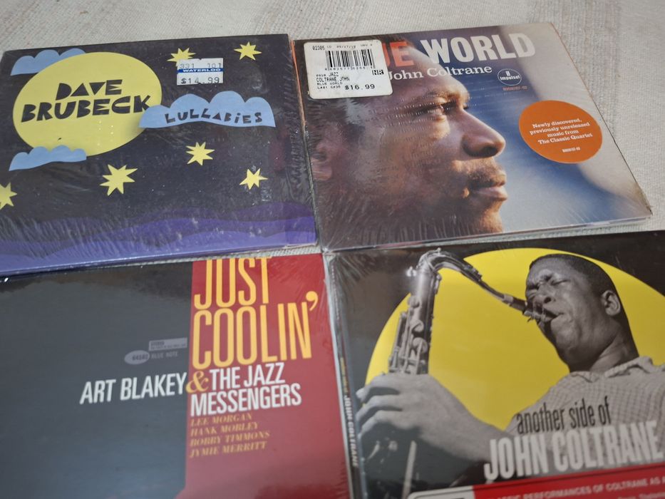 4 cds de jazz novos selados