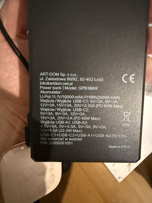 Powerbank XLINE.