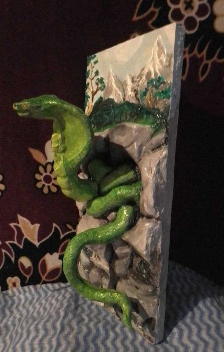 Об'ємні настінні картини / барельєф / барельеф