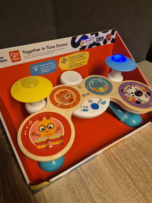 Hape - Baby Einstein - Magiczna dotykowa perkusja 800900. Nowy
