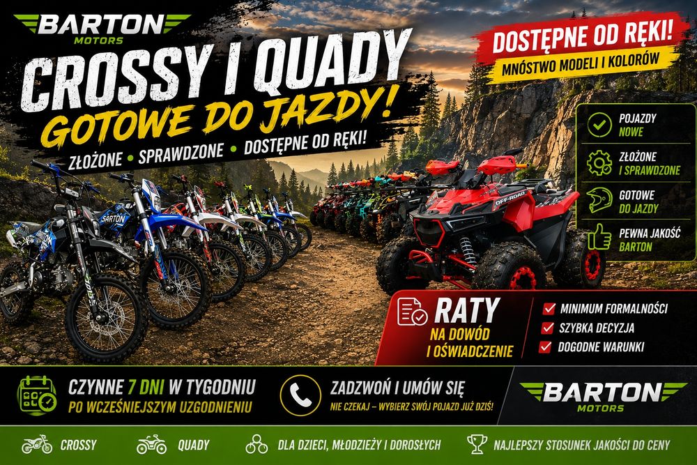 Cross 125 150 250cc 300cc barton nxt