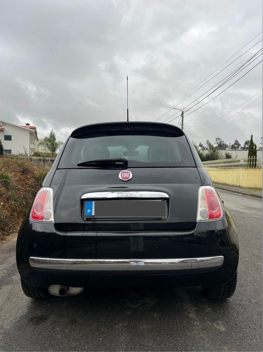 Vendo Fiat 500 preto de 2009