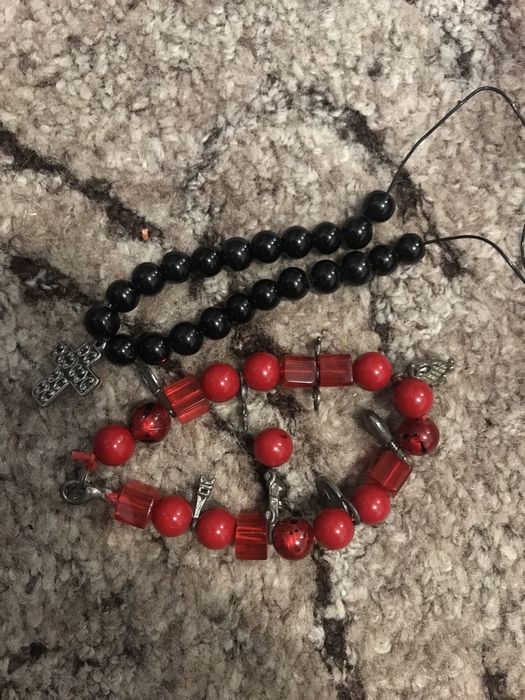 Бусины, бусы, браслет