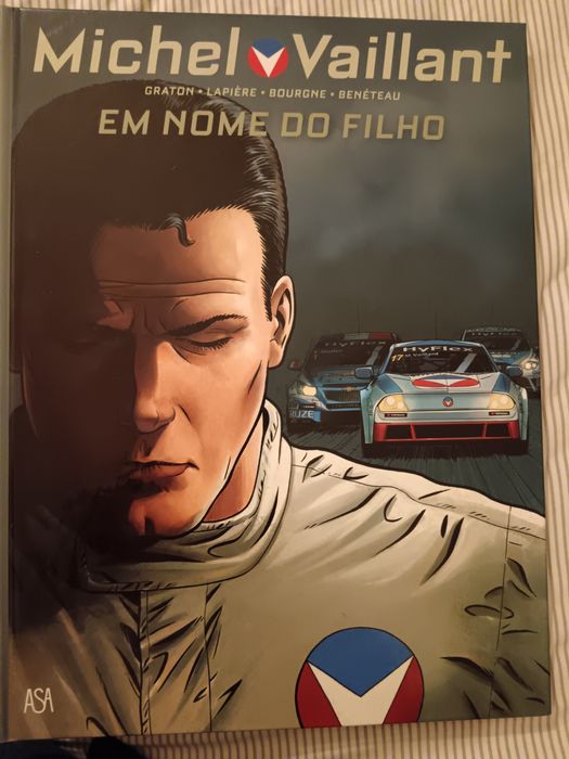 Livro BD Michel Vaillant - Em nome do filho