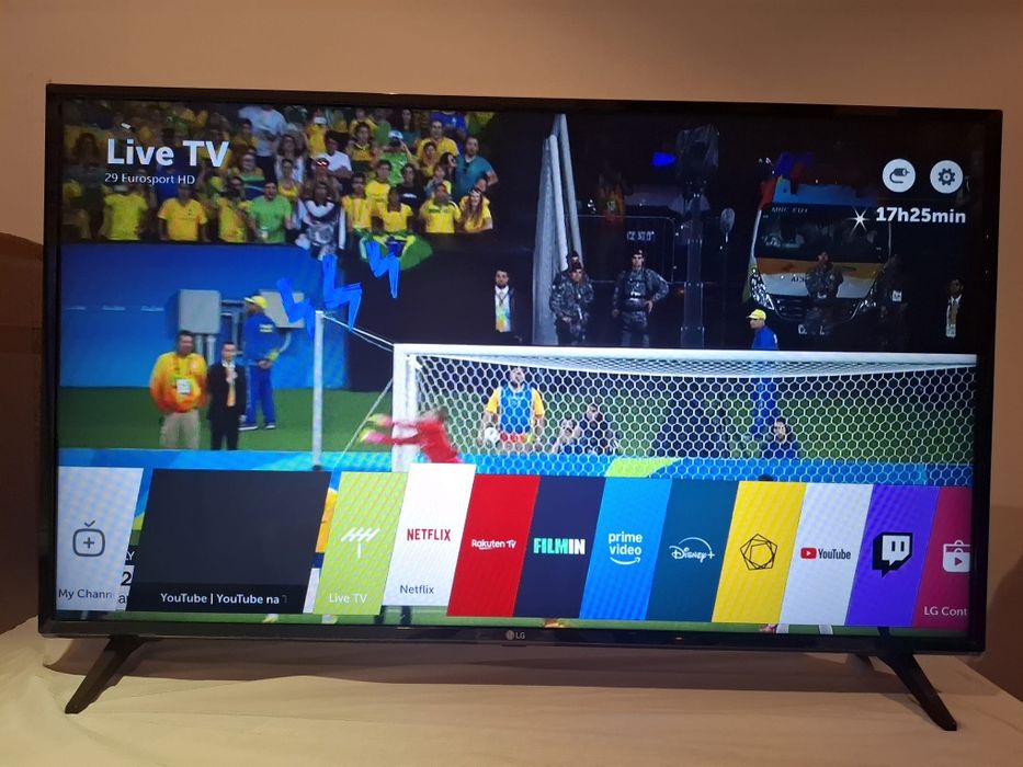 Smart TV LG 43" 4K 43UJ630V 109cm