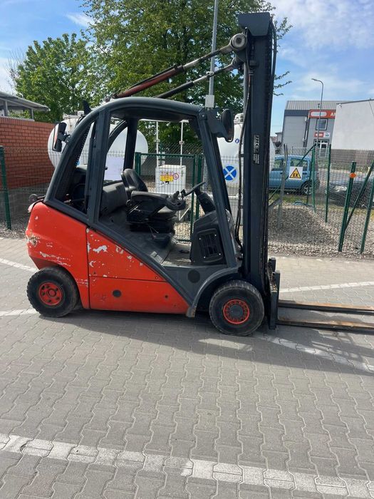 Wózek widłowy Linde H20, LPG, 2 Tony, Przesuw Boczny, Do Małych Poprawek !!