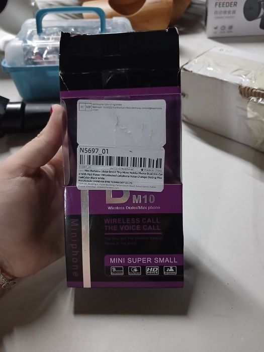 Mini Telemóvel L8STAR BM10 Dual SIM / Bluetooth — NOVO!