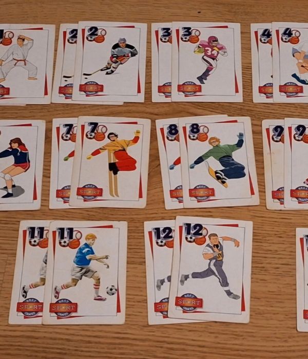 Stara kolekcjonerska gra  Piotruś # dyscypliny sportowe # lata 90-te