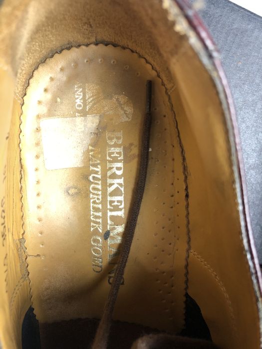 Мужские туфли броги 45 размер berkelmans