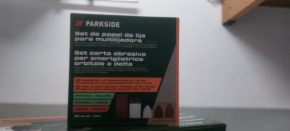 Lixadeira Multifunções Parkside PMS 200 A1