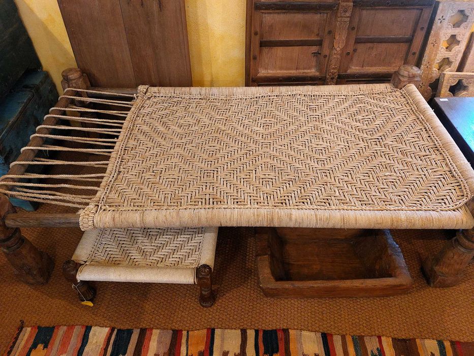Cama Indiana Tradicional "Charpai"