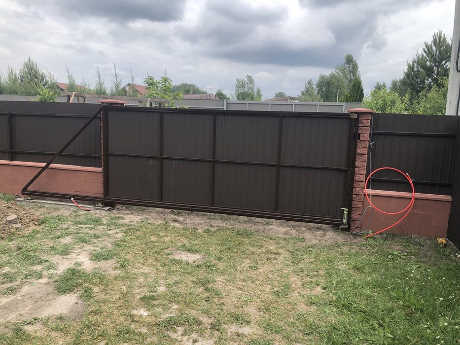 Відкатні ворота/розсувні ворота/ откатные ворота/ворота під кляч