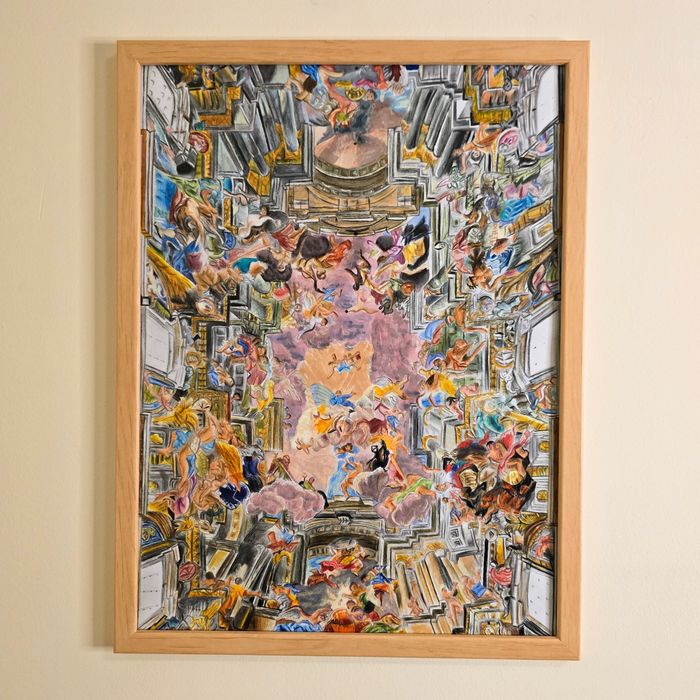 Quadro Igreja Santo Inácio de Loyola - feito á mão