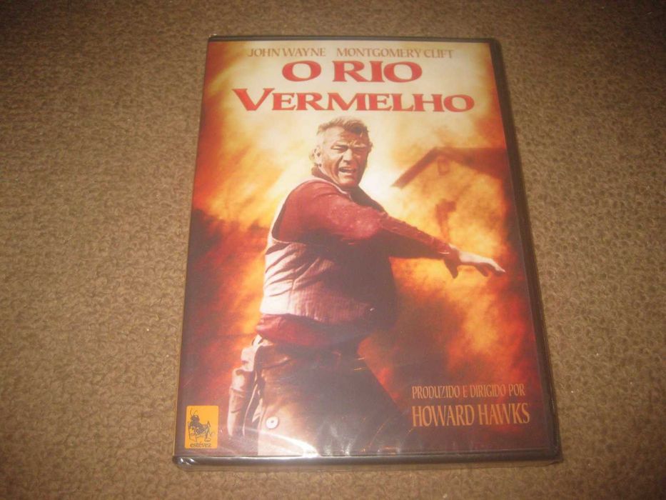 DVD "Rio Vermelho" com John Wayne/Selado!