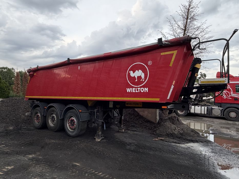 Naczepa WIELTON 26m3 patelnia 2016 rok wywrotka