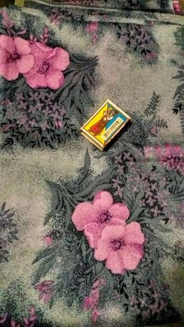 Шёлк. Ткань советских времён.