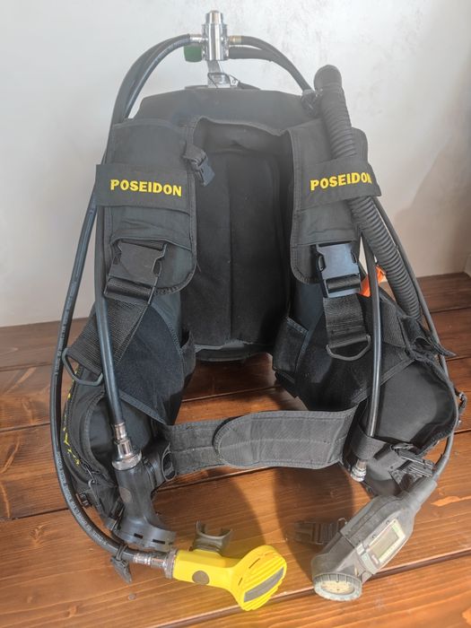 Комплект для дайвинга Poseidon, акваланг, баллон 12 л