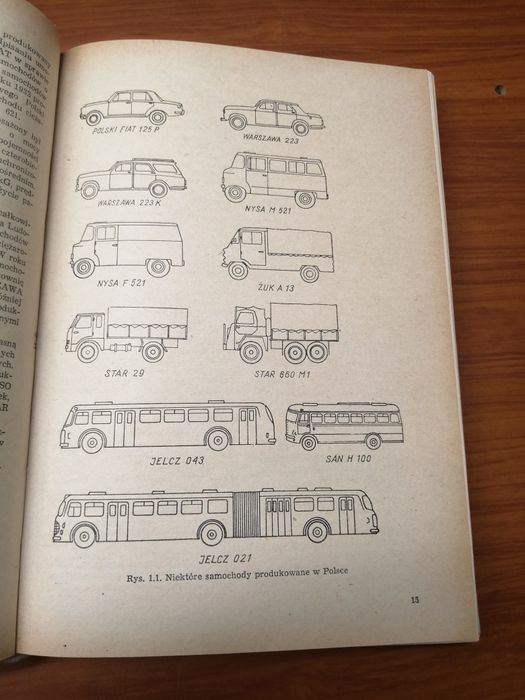 Podręcznik kierowców zawodowych kąt. B i C - 1975 pierwsze wydanie