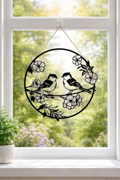 wiszący panel do okna - 24cm