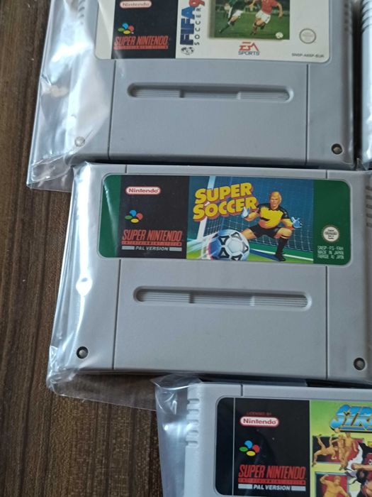 5 videojogos de futebol Super Nintendo SNES