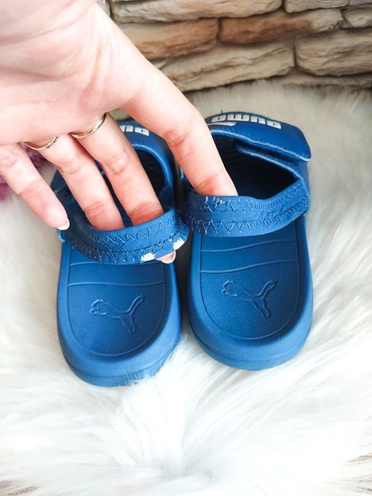 Letnie buty chłopięce sandały klapki puma popcat 29