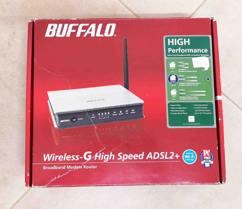 Buffalo Wireless-G Router High-Speed ADSL2+64729406902658121