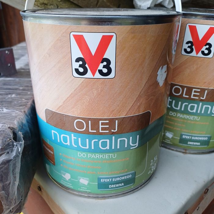 Olej naturalny do parkietu 3v3