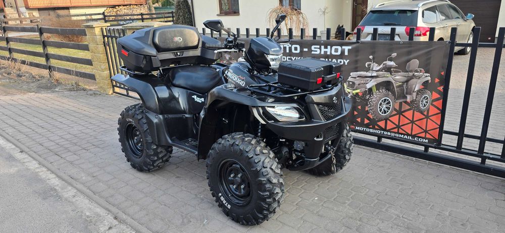 Quad Suzuki Kingquad LTA 700 4x4!2008r!Zarejestrowany L7e 15Kw!Niemcy!