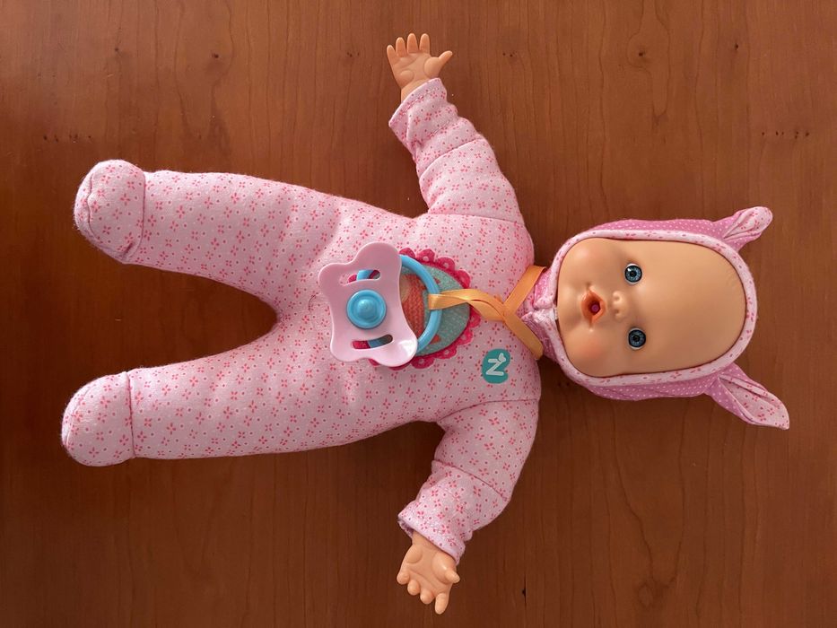Nenuco - Boneco Fofinho 5 Funções Rosa