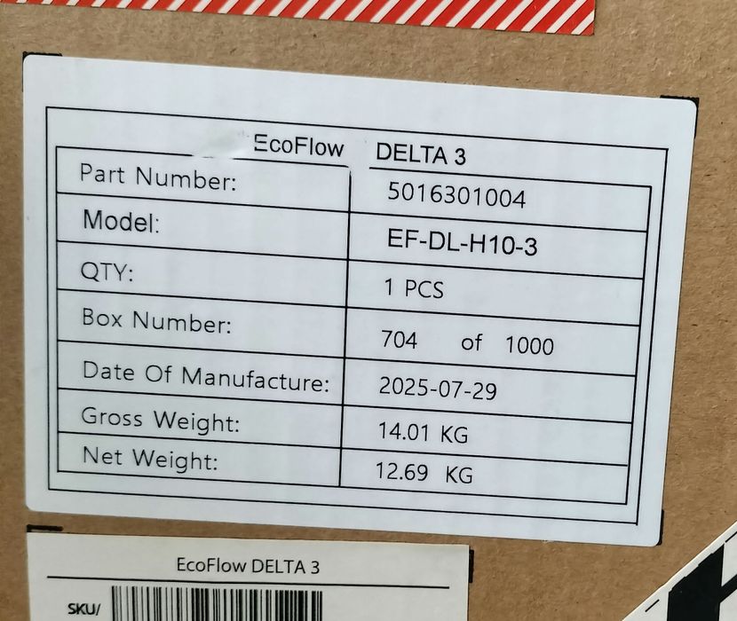 Європа!Зарядна станція Ecoflow Delta 3/ / Дельта 3