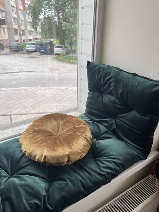 Подушка матрас на підвіконня напольна в дитячу на гойдалку качель