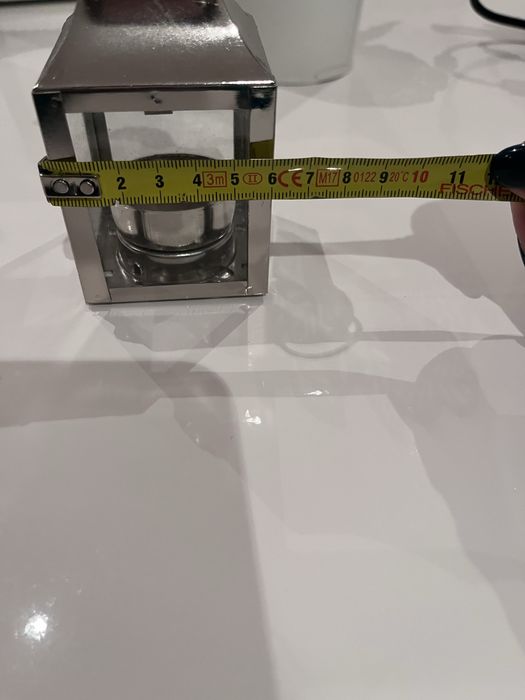 Concha vela com oferta de castiçal