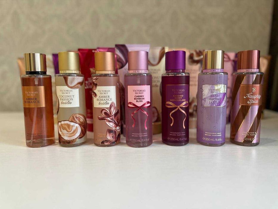 Victoria’s Secret — лосьйон, спрей, міст, скраб, гель —Вікторія Сікрет