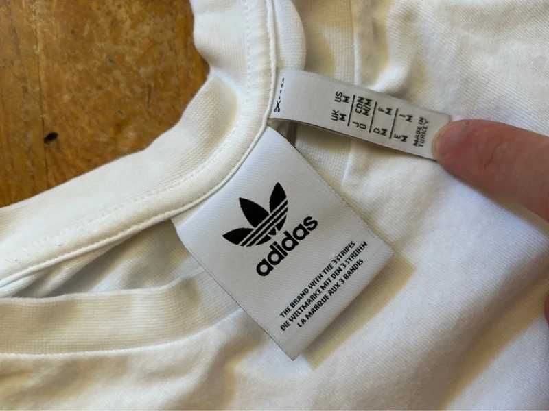 Koszulka męska Adidas biała M Paris
