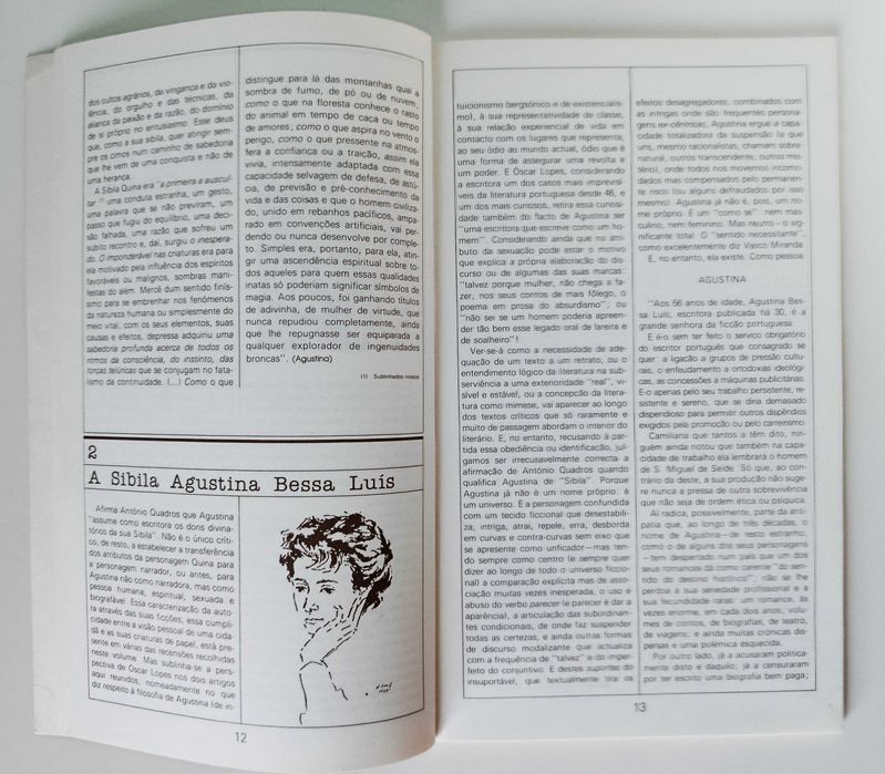 A Sibila de Agustina Bessa-Luís: o romance e a crítica | Maria da Glória Padrão