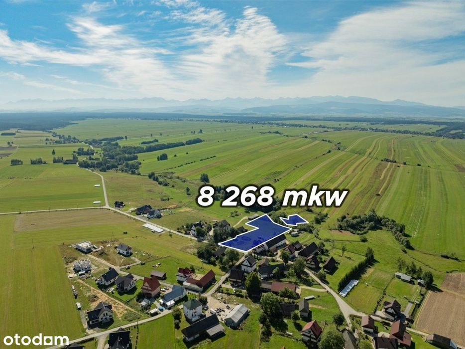 Działka Budowlano- Rolna z widokiem na Tatry– JABŁONKA - Widok 4