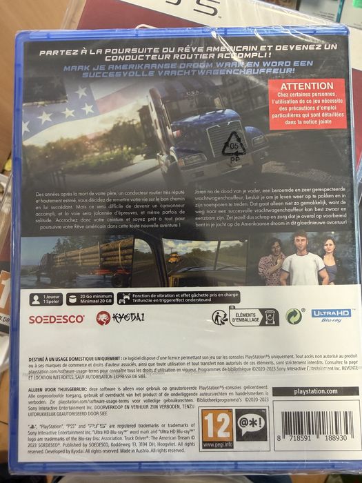 Truck Driver: The American Dream PS5 plus gra caravan sandwitch