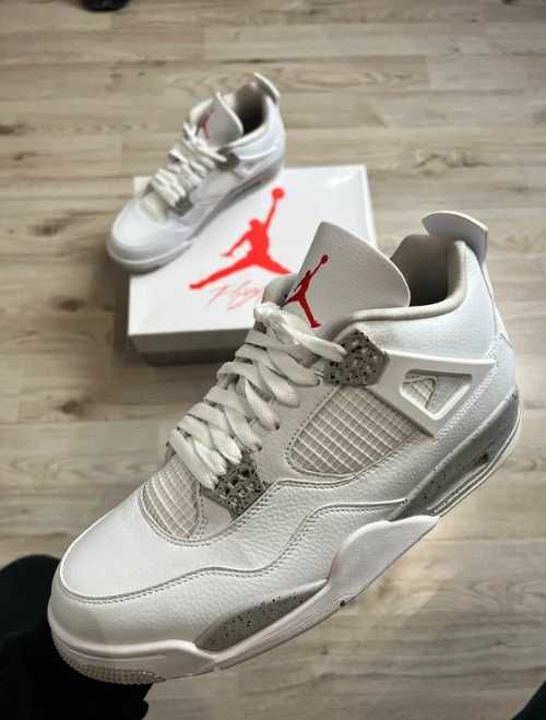 Air Jordan 4 Retro White Oreo 42