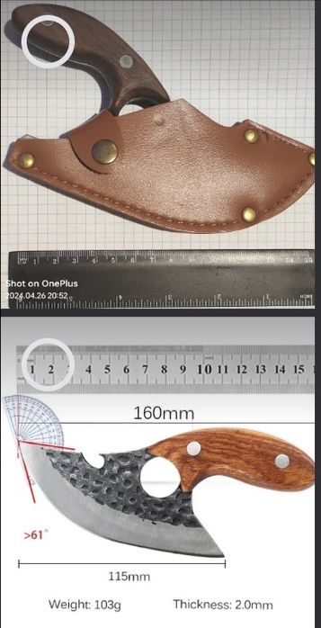 Двойной нож танто 2 комплект кухня