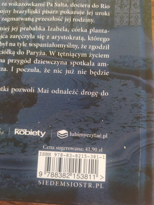 Książka siedem sióstr Lucinda Riley wyd albatros