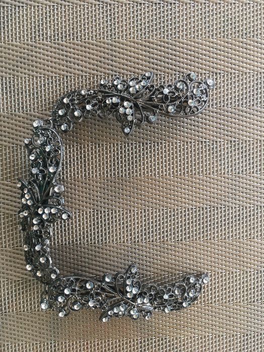 Toucado com gancho/ Tiara para noivas
