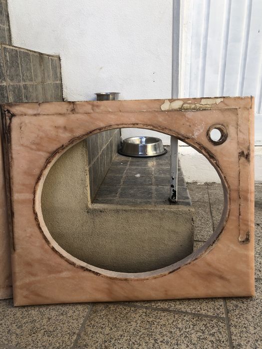 Pedra marmore para lavatório